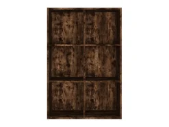 Estante/aparador 66x30x98 cm derivados madeira carvalho fumado PT278577