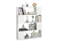 Estante/divisória 100x24x124 cm branco PT892854