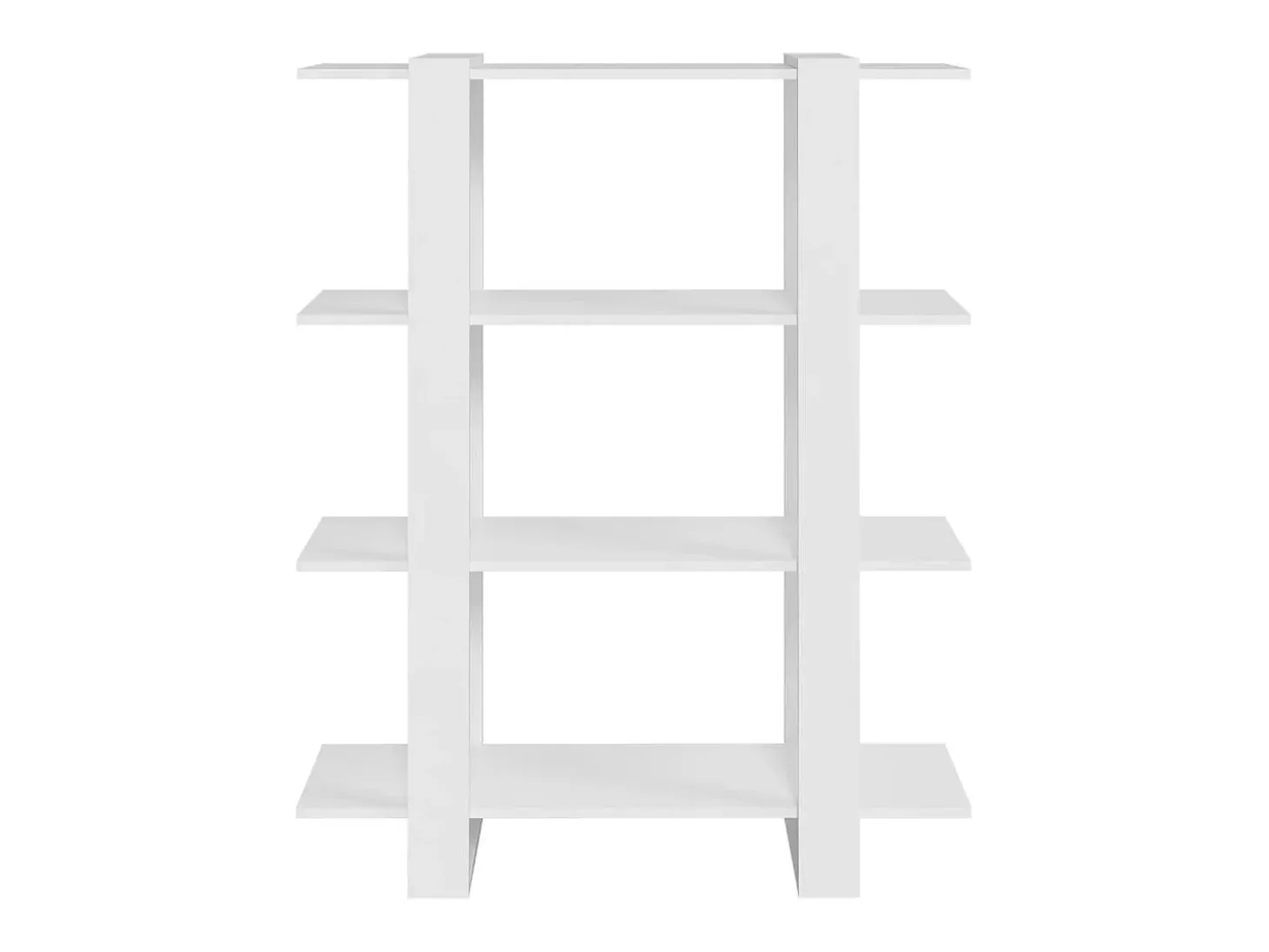 Estante/divisória 100x30x123,5 cm branco PT794192