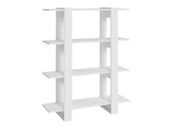 Estante/divisória 100x30x123,5 cm branco PT794192