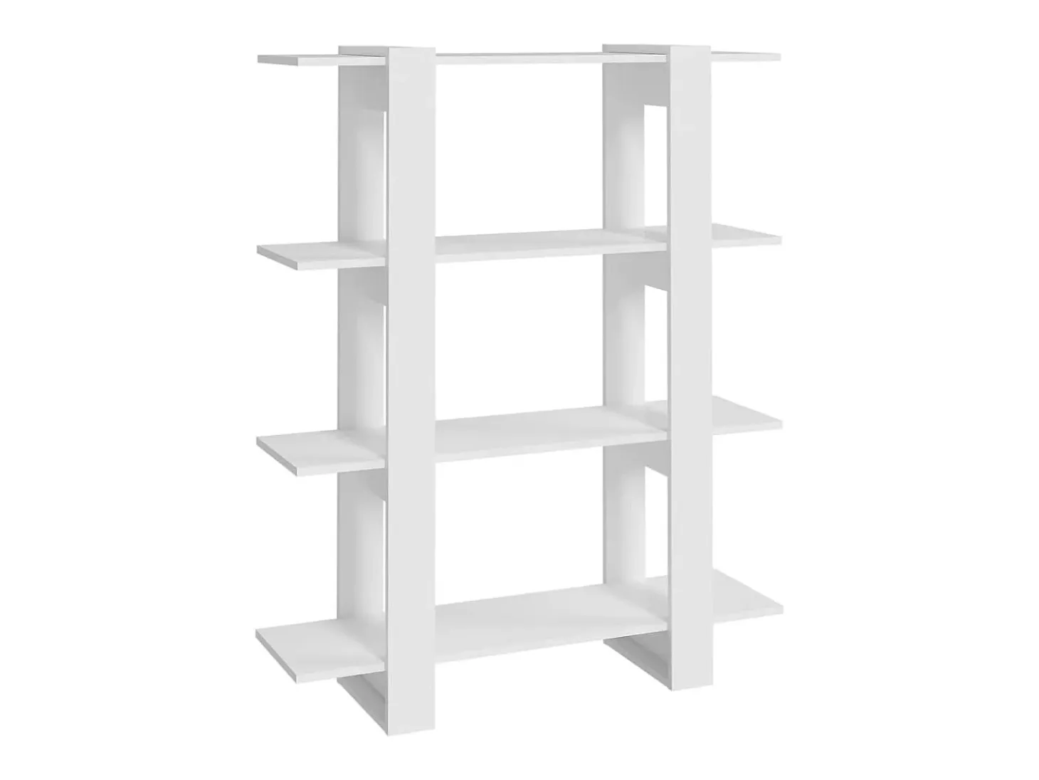 Estante/divisória 100x30x123,5 cm branco PT794192