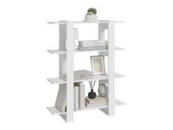 Estante/divisória 100x30x123,5 cm branco PT794192