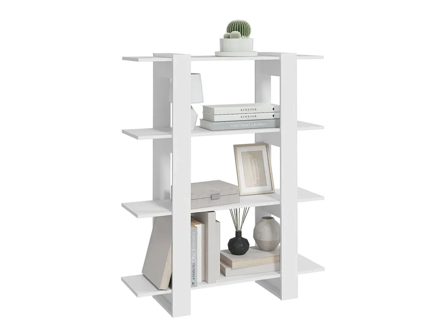 Estante/divisória 100x30x123,5 cm branco PT794192