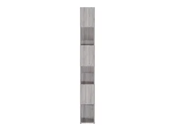 Estante/divisória 100x24x188 cm cinzento sonoma