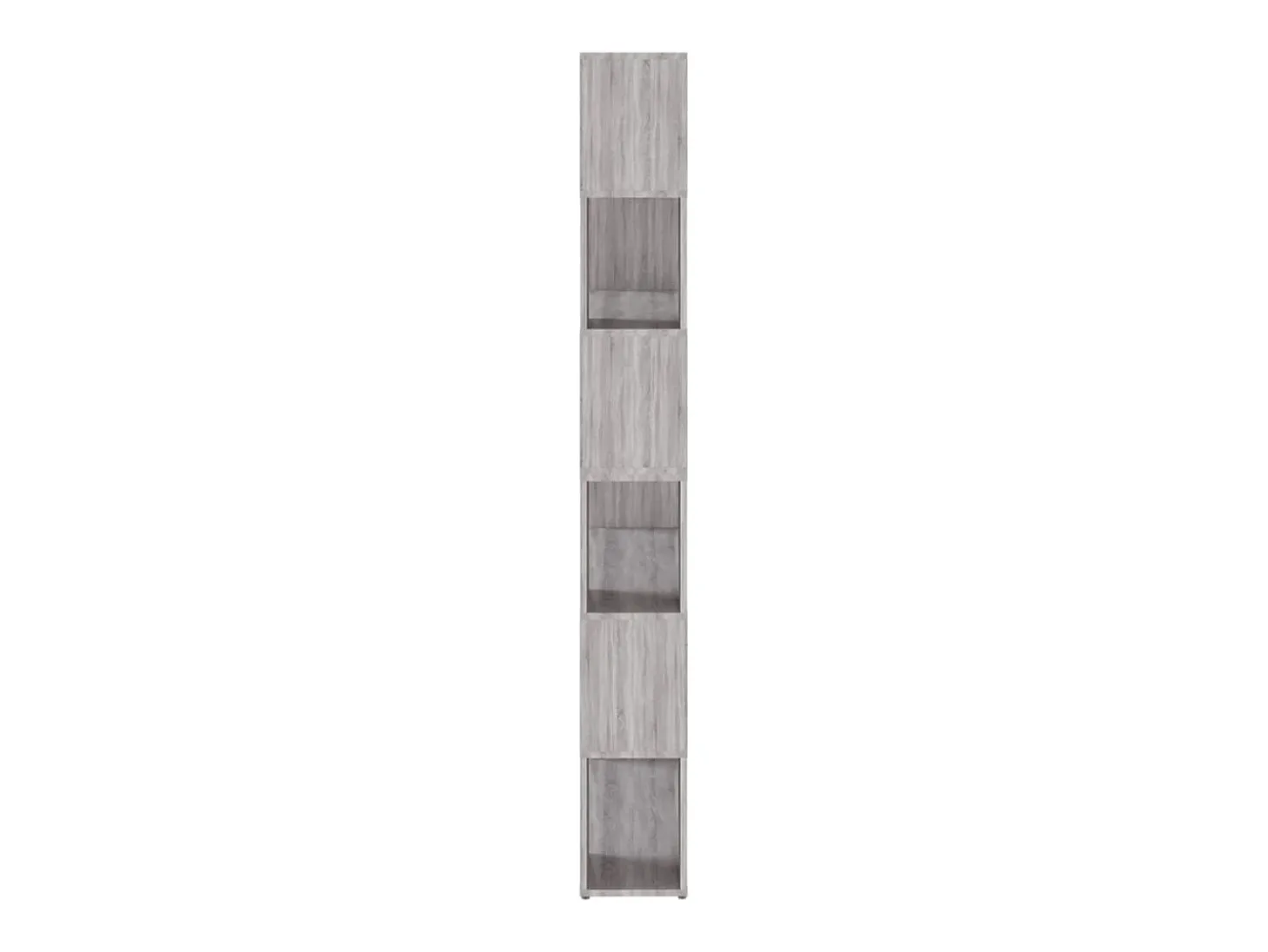 Estante/divisória 100x24x188 cm cinzento sonoma