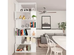 Estante/divisória 80x24x192 cm contraplacado branco PT539985