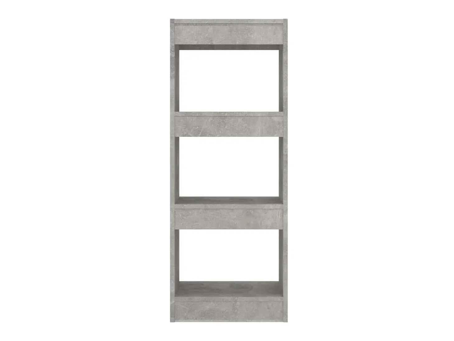 Estante/divisória 40x30x103 cm contraplacado cinzento cimento PT467493