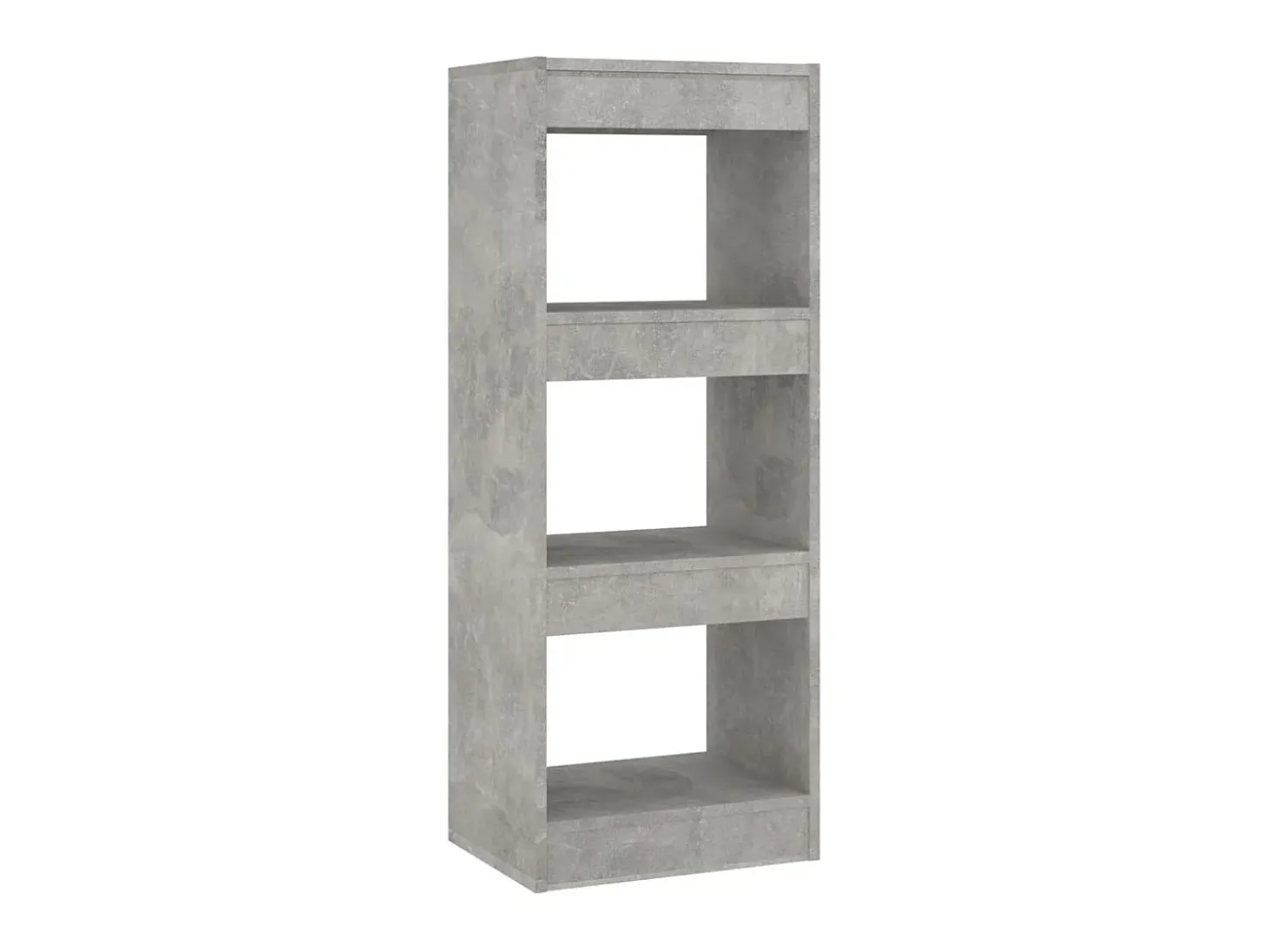 Estante/divisória 40x30x103 cm contraplacado cinzento cimento PT467493