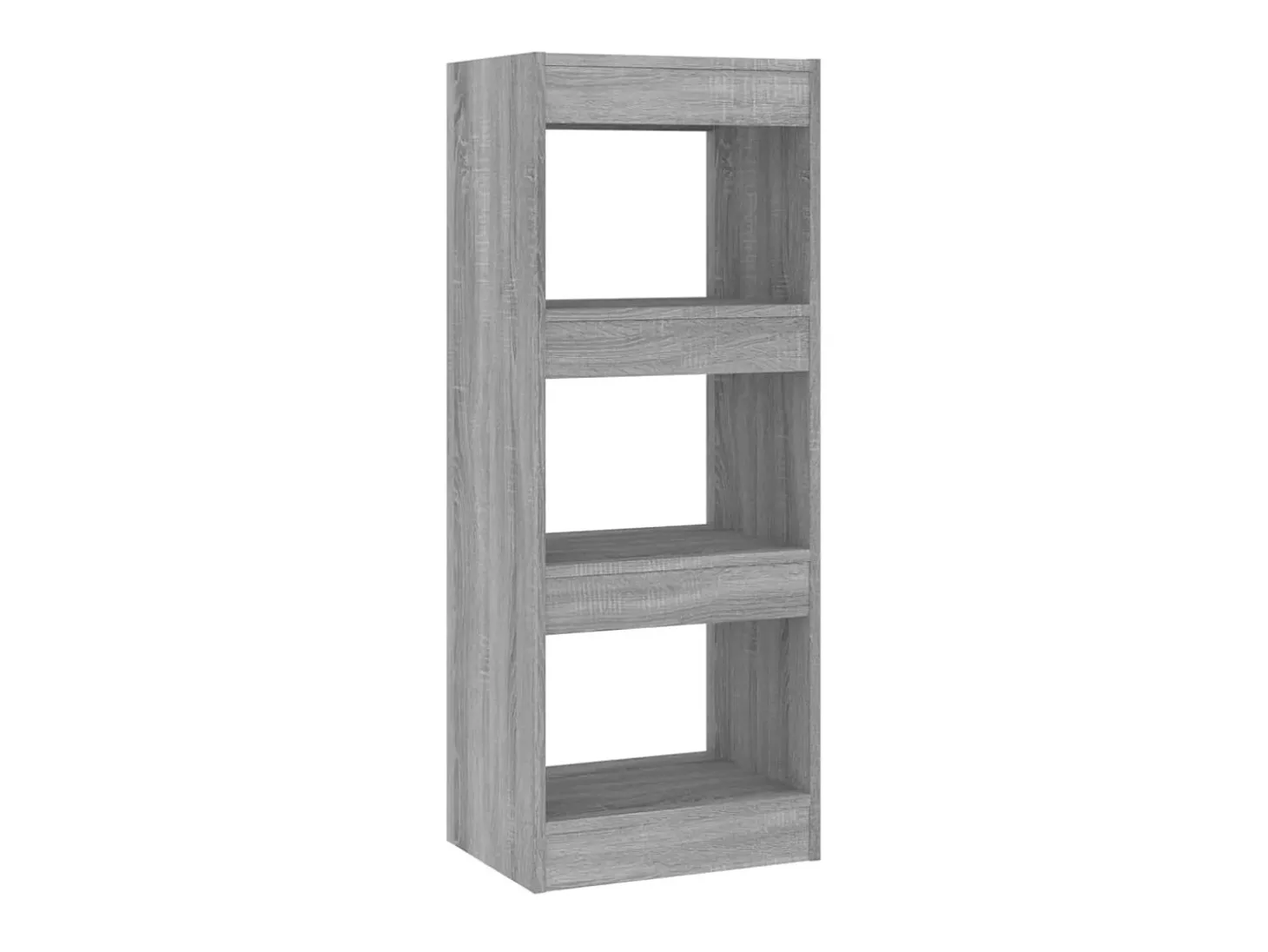 Estante/divisória 40x30x103 cm contraplacado cor sonoma cinza PT184416