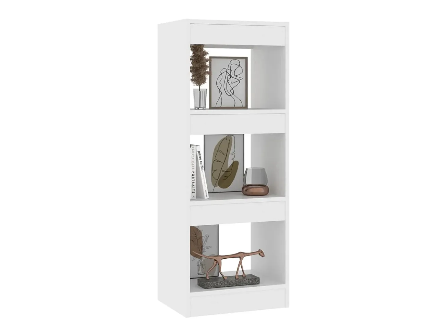 Estante/divisória 40x30x103 cm contraplacado branco PT620860