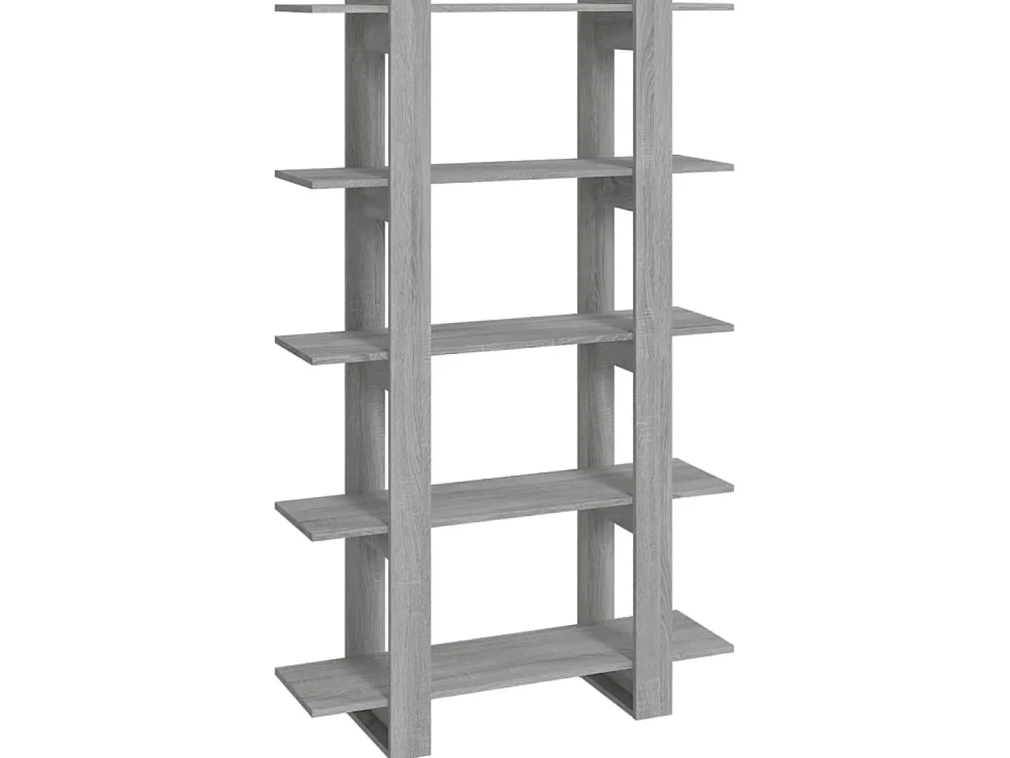 Estante/divisória 100x30x160 cm cor sonoma cinza PT686688