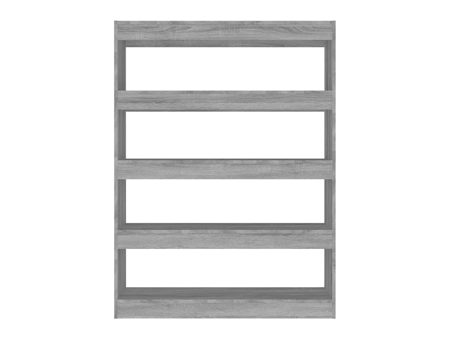Estante/divisória 100x30x135 cm cor sonoma cinza PT659101