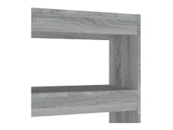 Estante/divisória 100x30x135 cm cor sonoma cinza PT659101