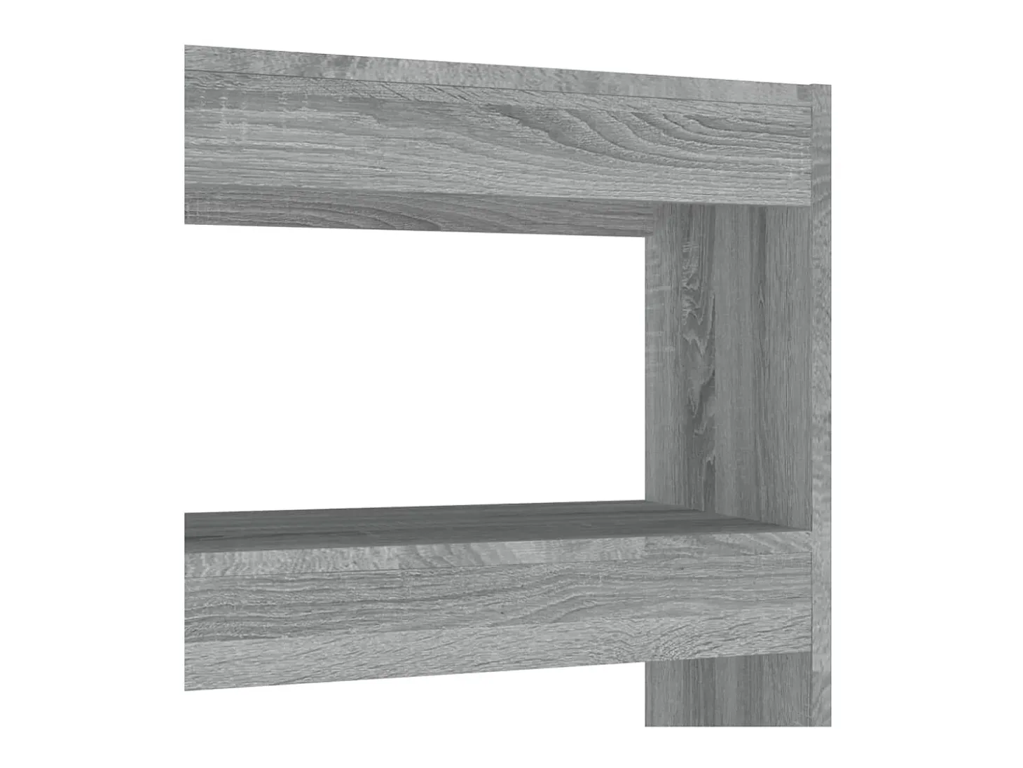 Estante/divisória 100x30x135 cm cor sonoma cinza PT659101