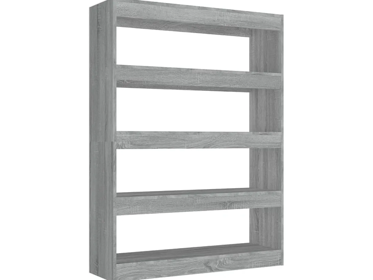 Estante/divisória 100x30x135 cm cor sonoma cinza PT659101