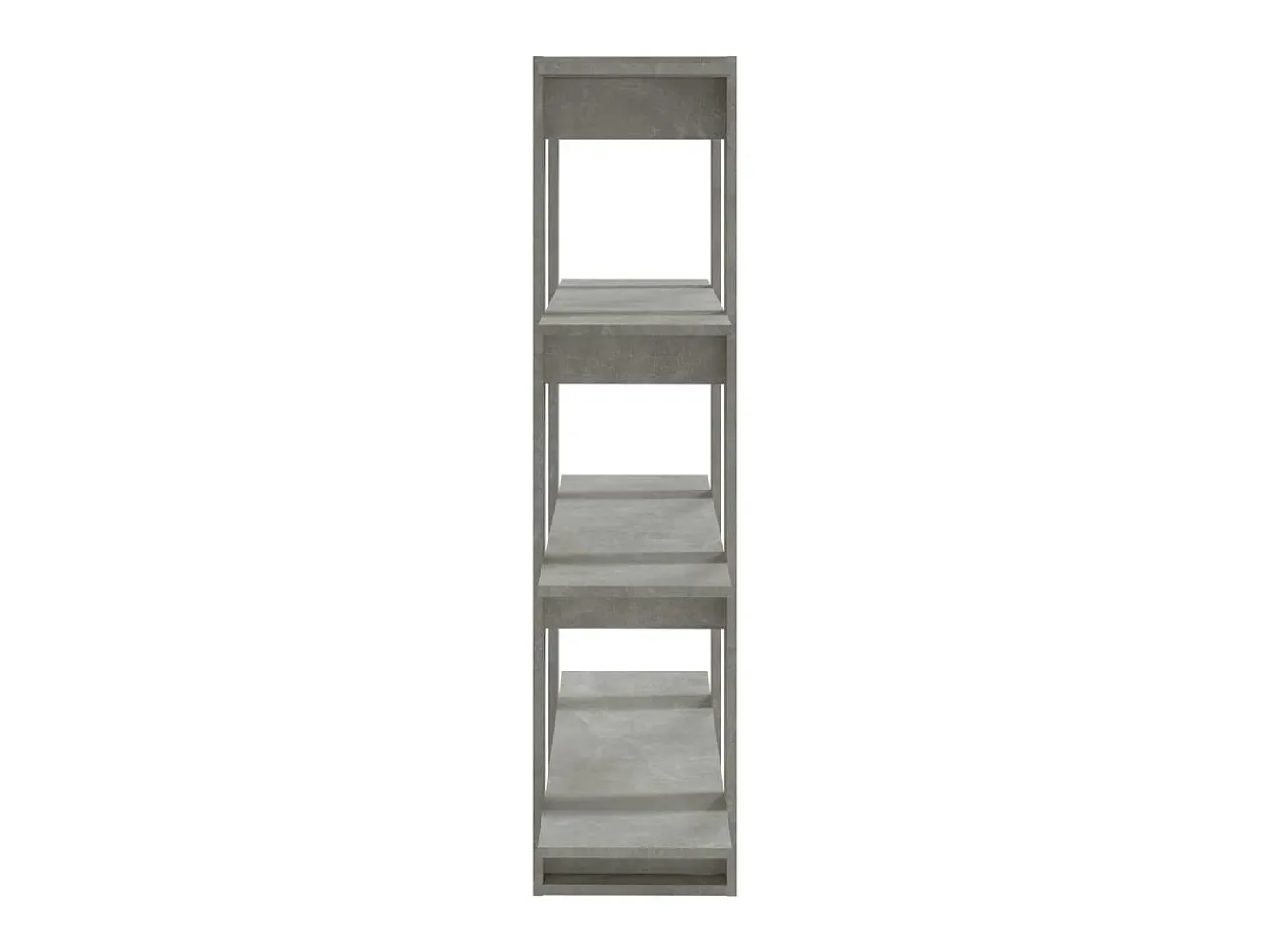 Estante/divisória 100x30x123,5 cm cor cinzento cimento PT211332