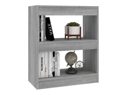 Estante/divisória 60x30x72 cm cor sonoma cinza PT154453