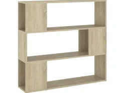 Estante/divisória 100x24x94 cm cor carvalho sonoma PT160003