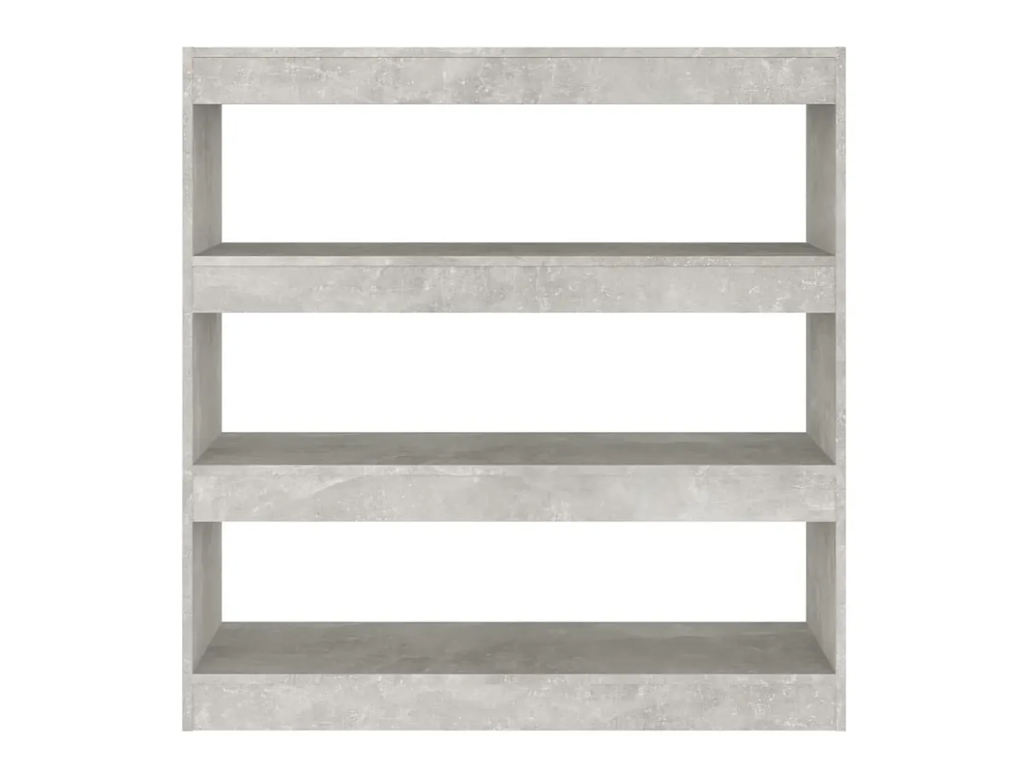 Estante/divisória 100x30x103 cm cor cinzento cimento PT339124