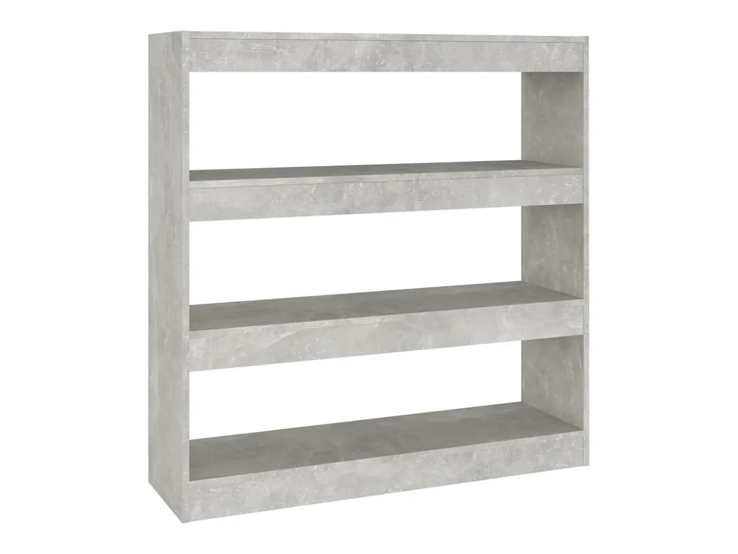 Estante/divisória 100x30x103 cm cor cinzento cimento PT339124