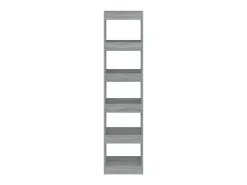 Estante/divisória 40x30x166 cm cor sonoma cinza PT884224