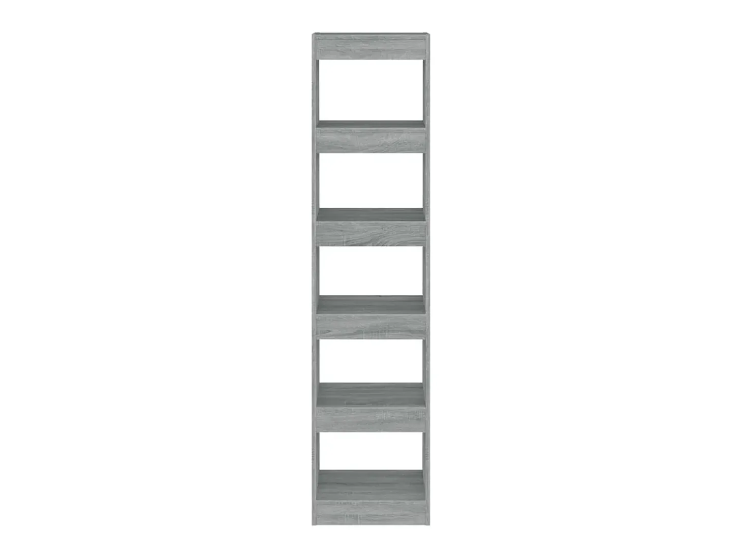 Estante/divisória 40x30x166 cm cor sonoma cinza PT884224