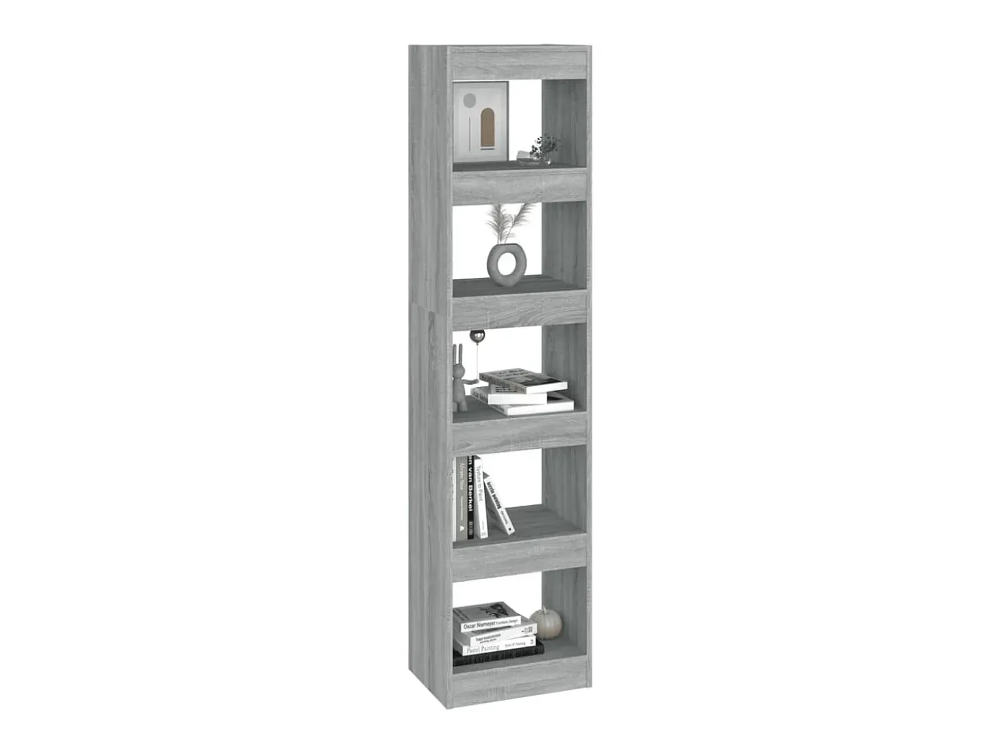 Estante/divisória 40x30x166 cm cor sonoma cinza PT884224