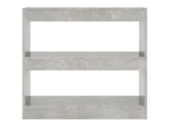 Estante/divisória 80x30x72 cm cor cinzento cimento PT584945