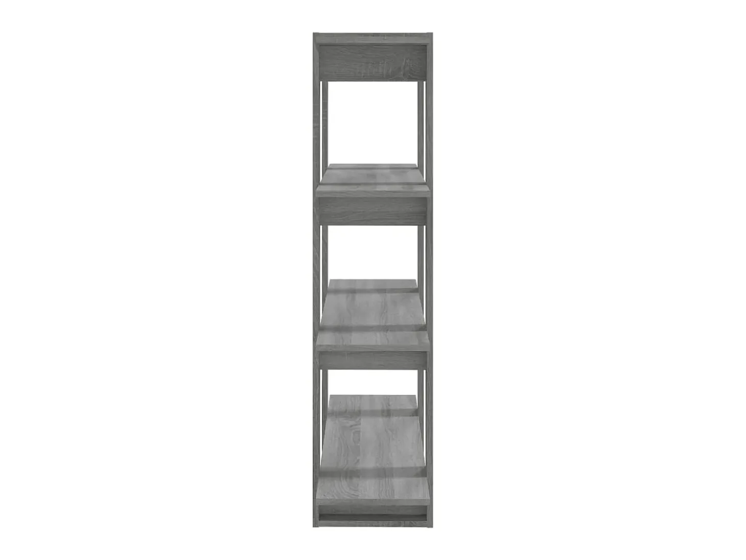 Estante/divisória 100x30x123,5 cm cor sonoma cinza PT815243