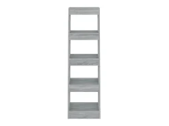 Estante/divisória 40x30x135 cm cor sonoma cinza PT677806