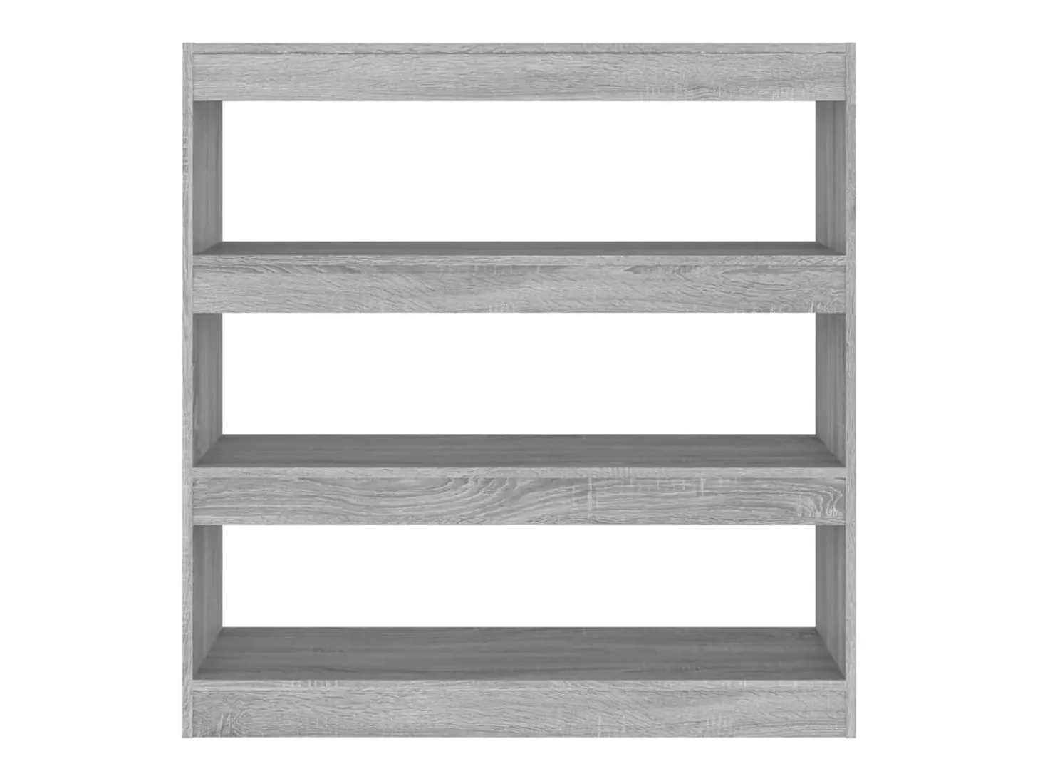 Estante/divisória 100x30x103 cm cor sonoma cinza PT627679