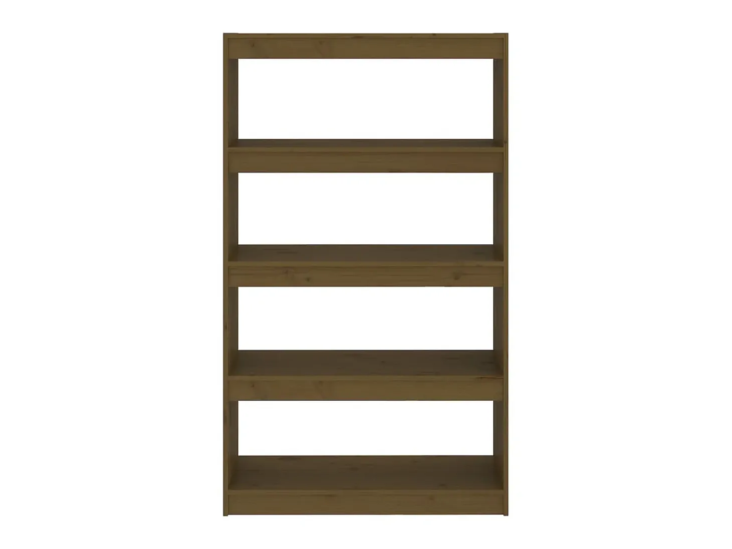 Estante/divisória 80x30x135,5 cm pinho maciço castanho mel PT964605