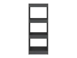 Estante/divisória 40x30x103,5 cm pinho maciço cinzento PT393756