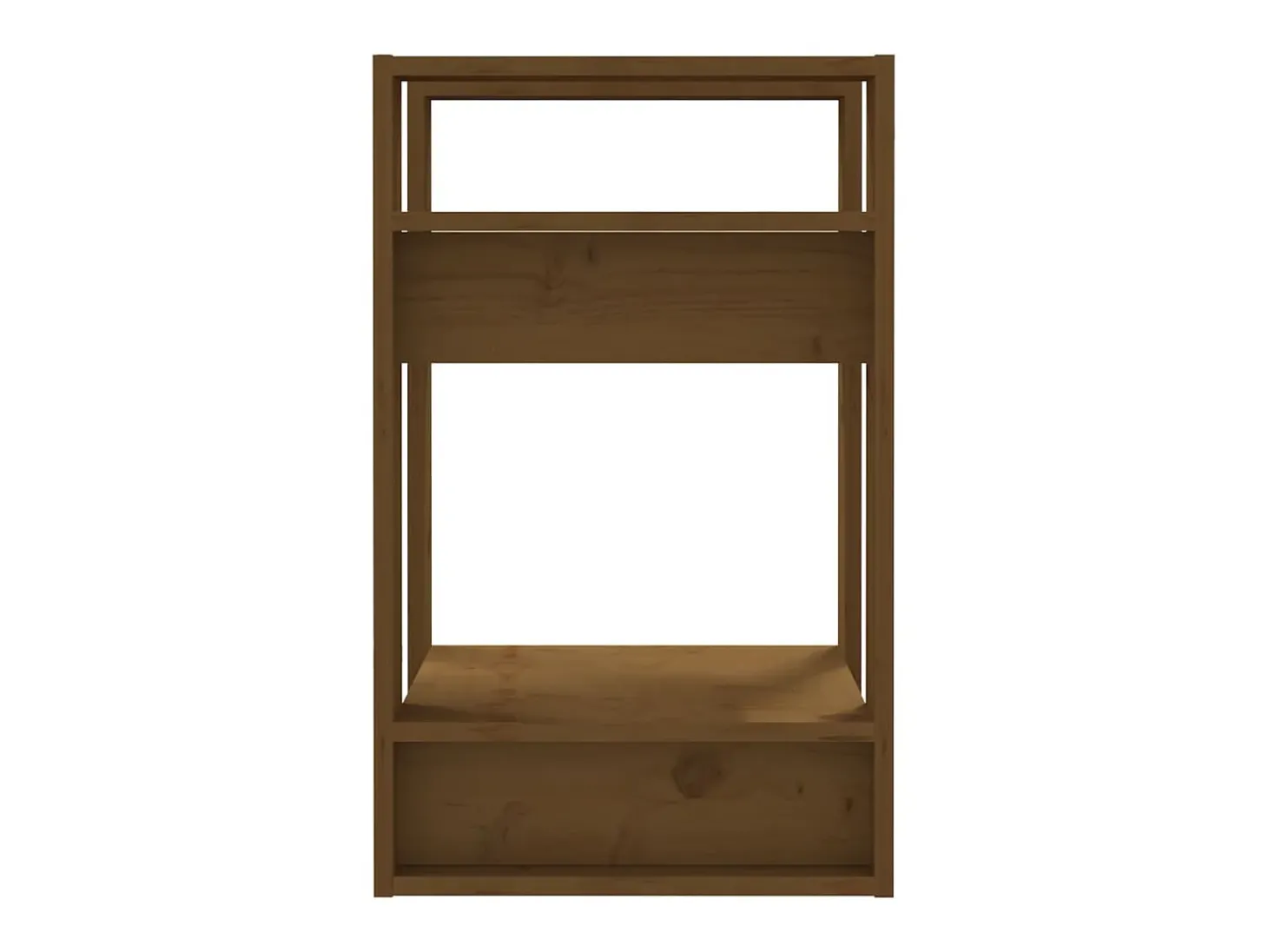 Estante/divisória 41x35x57 cm pinho maciço castanho mel PT712496