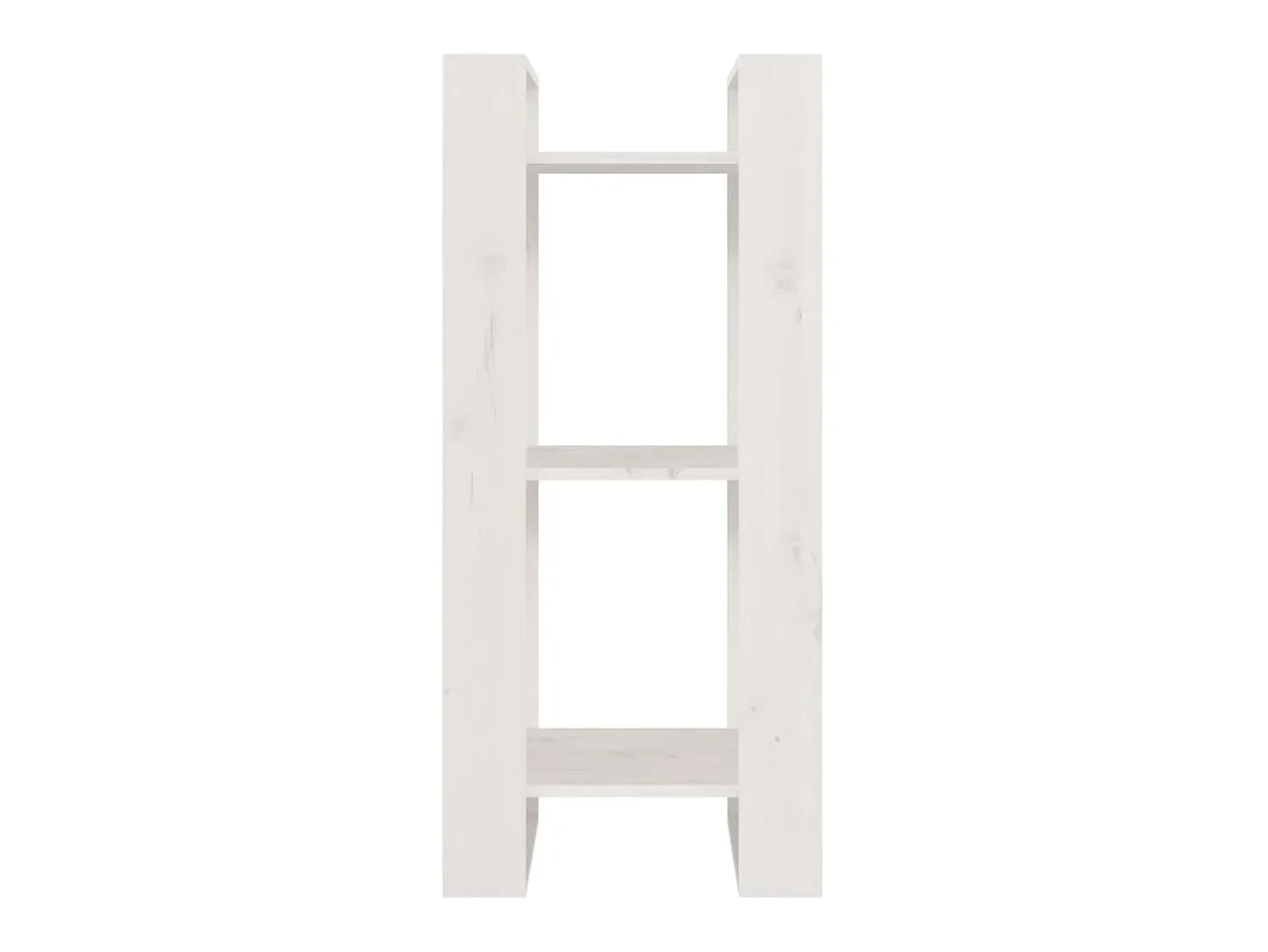 Estante/divisória 41x35x91 cm pinho maciço branco PT210160