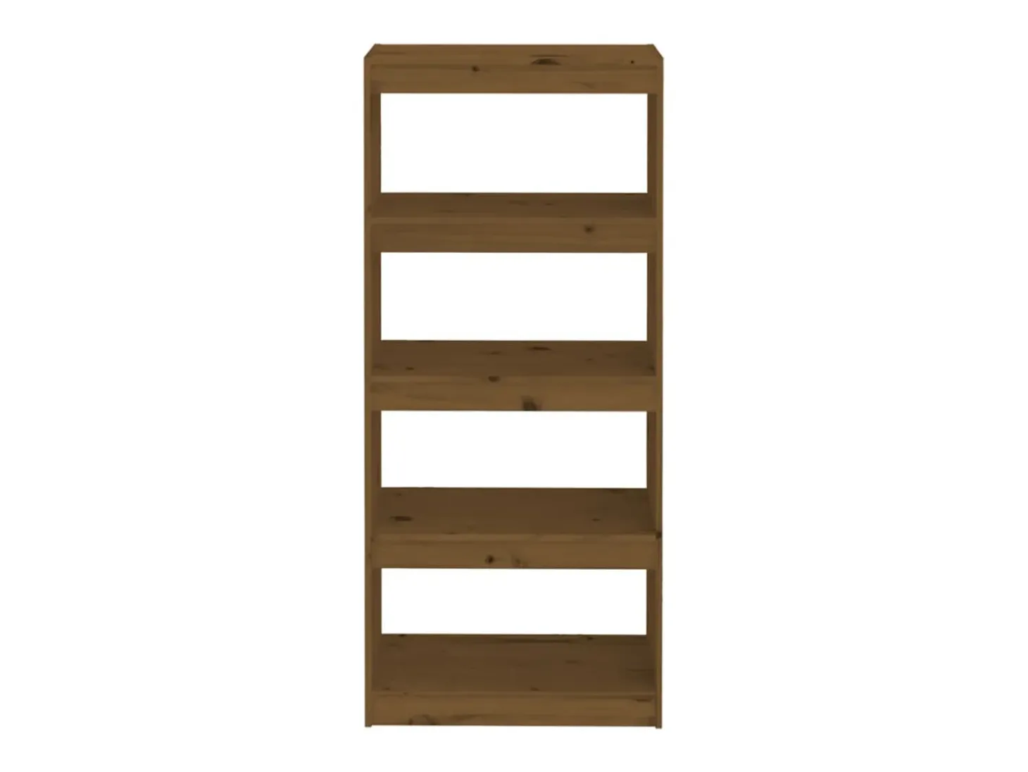 Estante/divisória 60x30x135,5 cm pinho maciço castanho mel PT108054