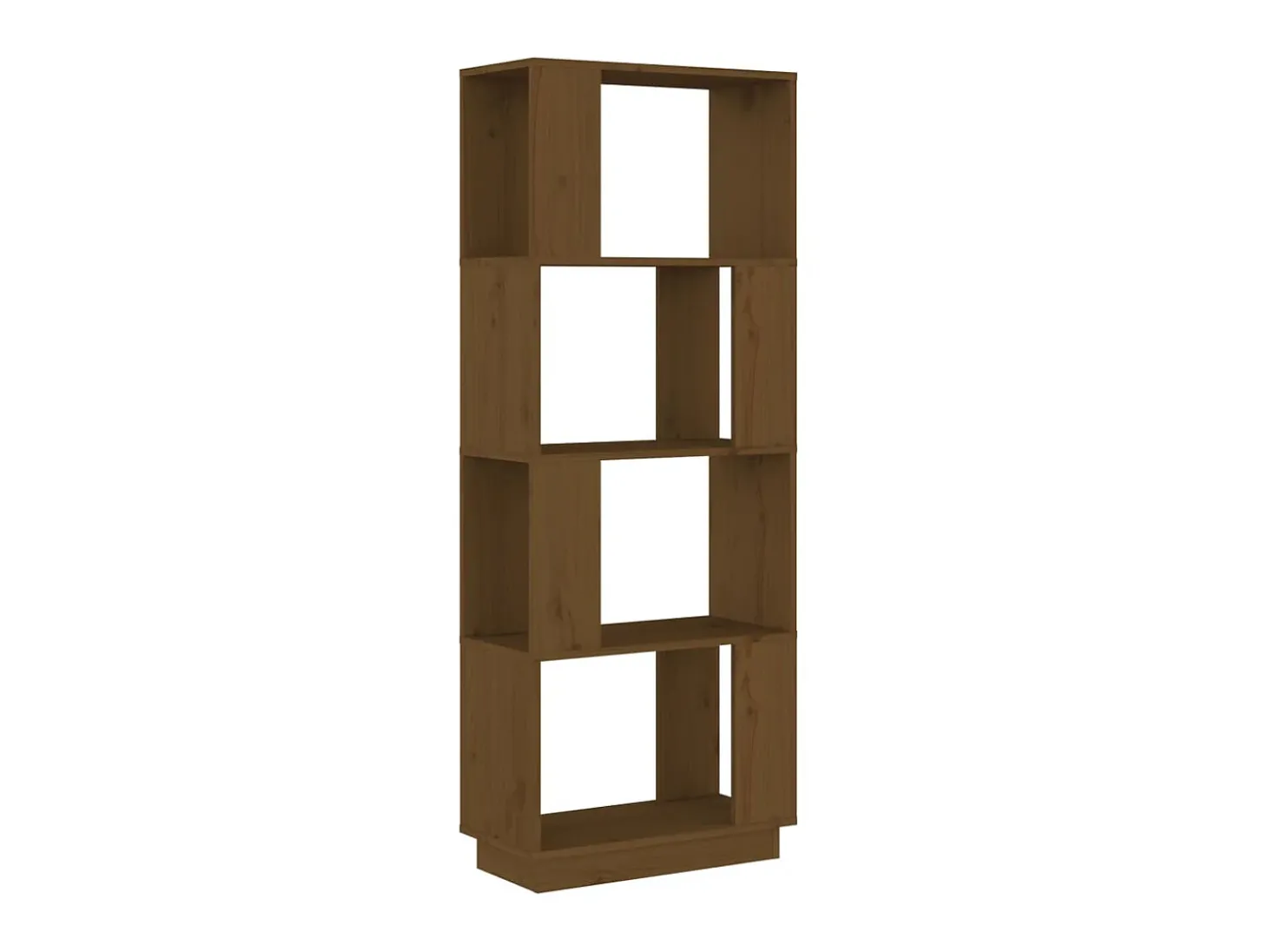 Estante/divisória 51x25x132 cm pinho maciço castanho mel PT702599