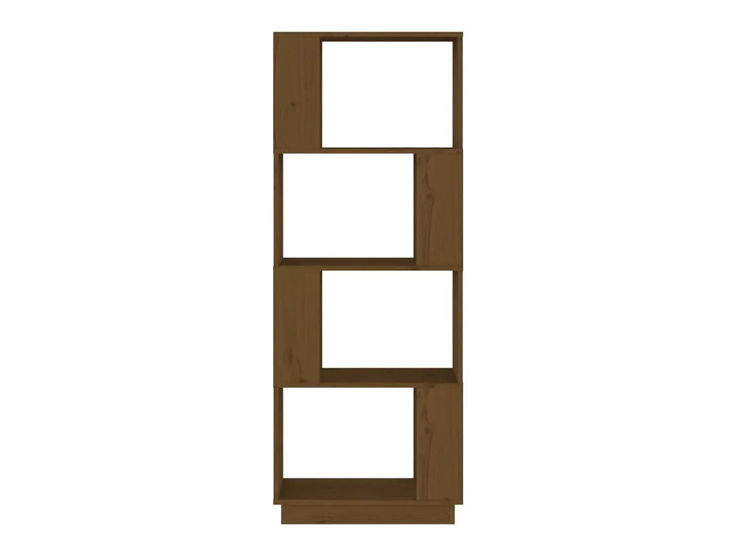 Estante/divisória 51x25x132 cm pinho maciço castanho mel PT702599