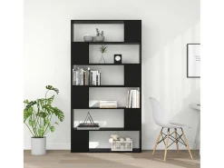 Estante/divisória 100x24x188 cm preto PT968336