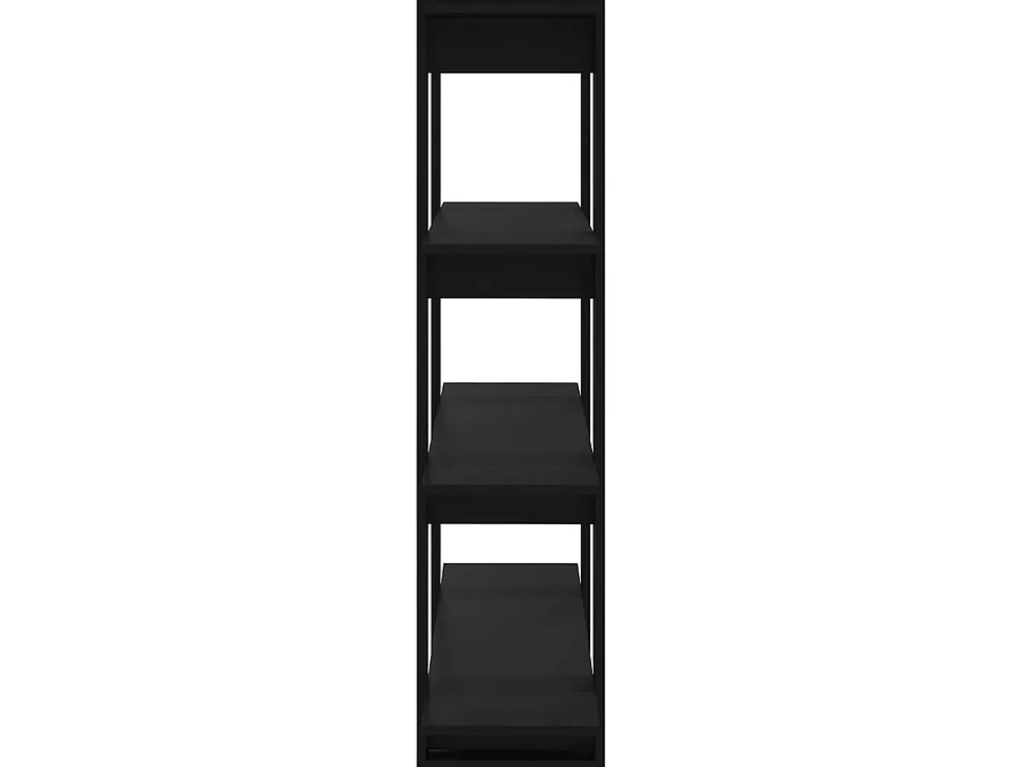 Estante/divisória 100x30x123,5 cm preto PT569714