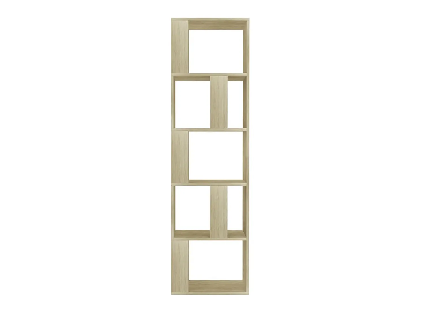 Estante/divisória 45x24x159cm contraplacado cor carvalho sonoma PT848431