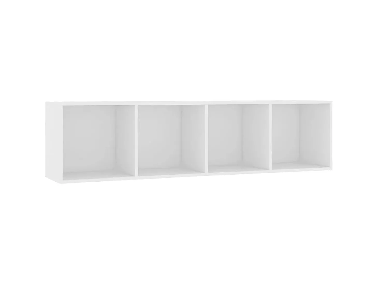Estante/móvel de TV 143x30x36 cm branco PT257571