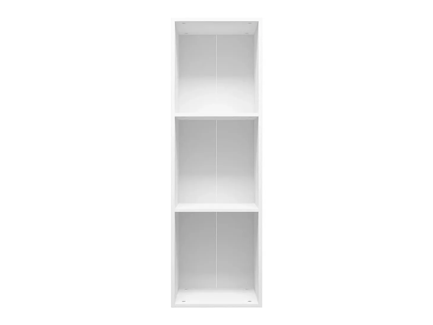 Estante/móvel de TV 36x30x114 cm contraplacado branco PT430235