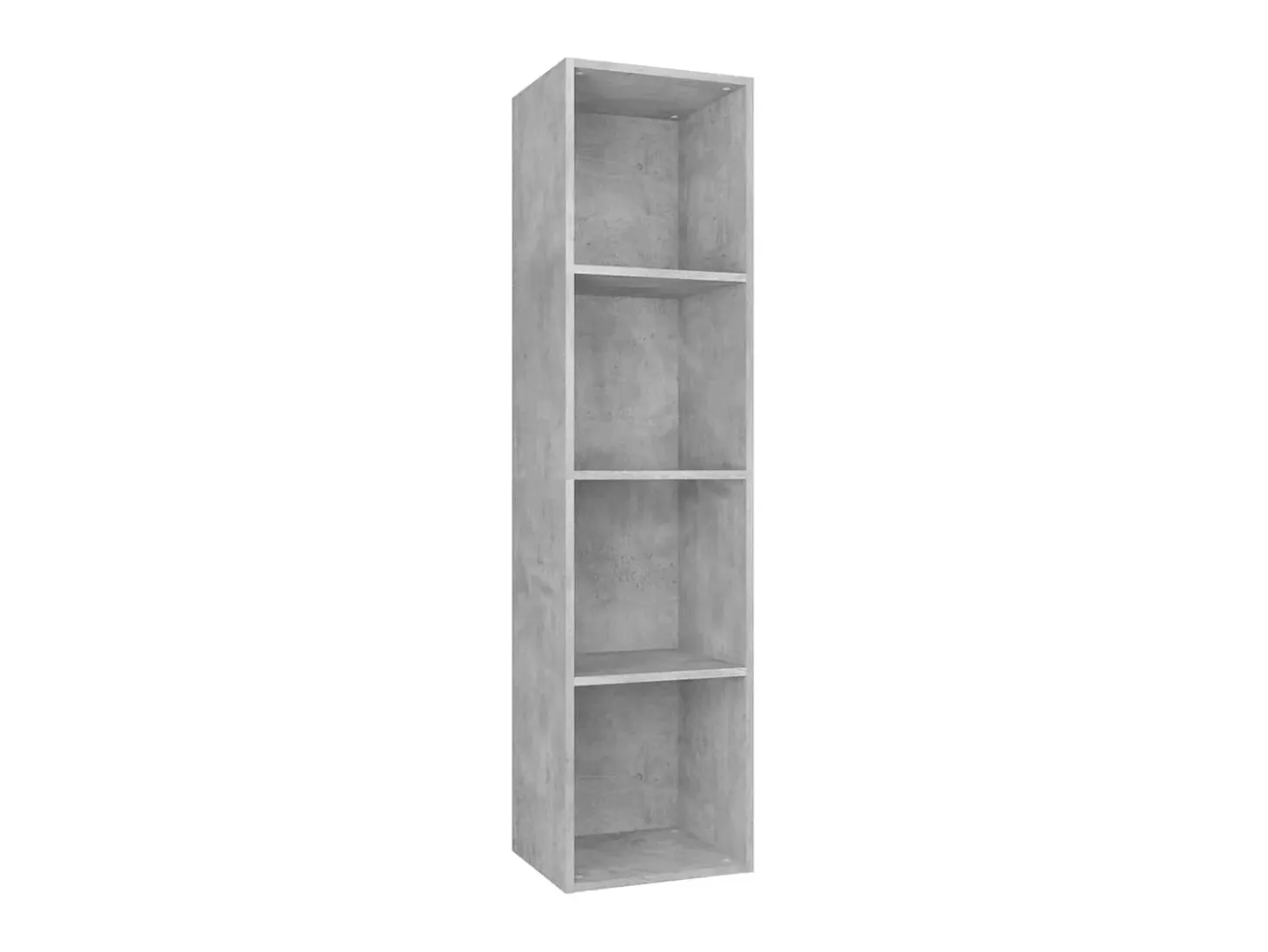 Estante/móvel de TV 36x30x143 cm contraplacado cinzento cimento PT910469
