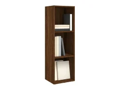 Estante/móvel TV 36x30x114 cm deriv. madeira carvalho castanho PT628463