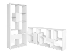 Estantes de prateleiras , 162x67x31cm, Sala de jantar, Branco