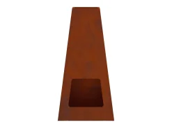 Fire Pit Castanho 50 x 35 x 100 cm