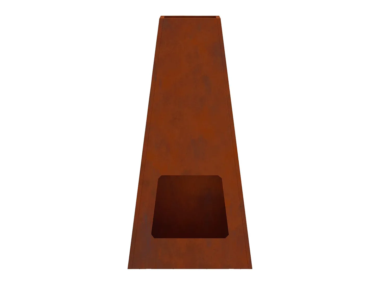 Fire Pit Castanho 50 x 35 x 100 cm