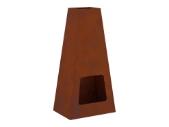 Fire Pit Castanho 50 x 35 x 100 cm