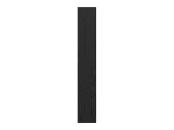 Gabinete de Livros Carvalho Preto 67 x 25 x 162 cm